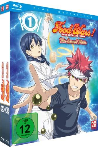 Food Wars! The Second Plate - Staffel 2 - Gesamtausgabe - Bundle - Vol.1-2 - [Blu-ray] von Crunchyroll