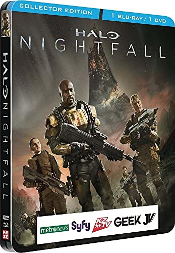 Halo The nightfall [Steelbook Combo collector Blu-ray + Dvd] [Combo Blu-ray + DVD - Édition Collector boîtier SteelBook] von ARCADES VIDEO