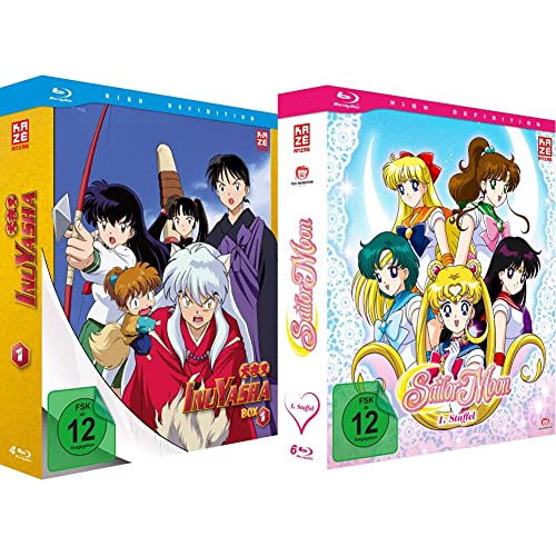 InuYasha - TV Serie - Vol.1 - [Blu-ray] & Sailor Moon - Staffel 1 - Gesamtausgabe - [Blu-ray] von Crunchyroll