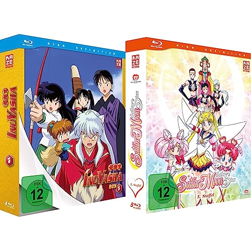 InuYasha - TV Serie - Vol.1 - [Blu-ray] & Sailor Moon: Stars - Staffel 5 - Gesamtausgabe - [Blu-ray] von Crunchyroll