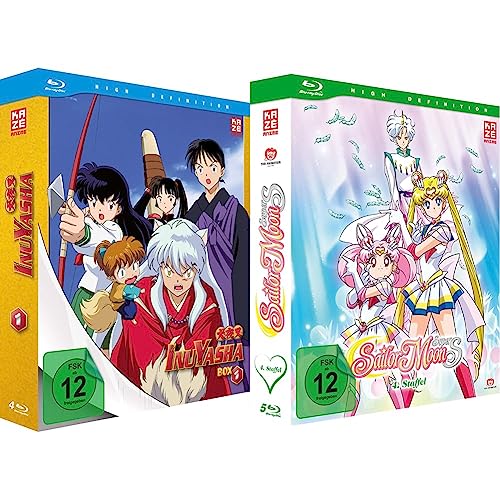 InuYasha - TV Serie - Vol.1 - [Blu-ray] & Sailor Moon: Super S - Staffel 4 - Gesamtausgabe - [Blu-ray] von Crunchyroll