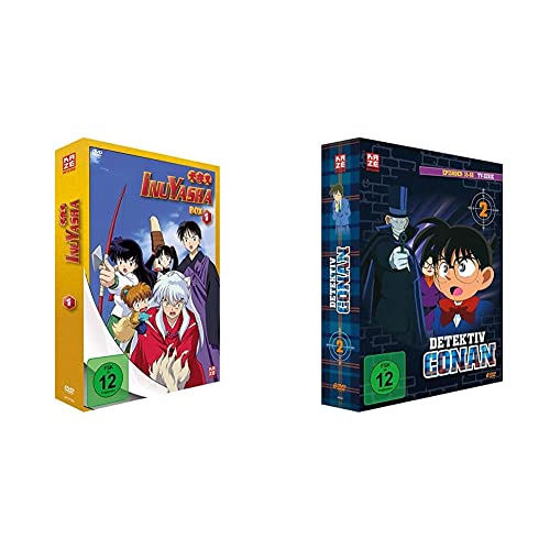 InuYasha - TV Serie - Vol.1 - [DVD] Relaunch & Detektiv Conan - TV-Serie - Vol.2 - [DVD] von Crunchyroll