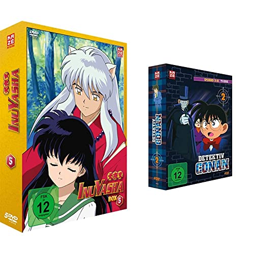 InuYasha - TV Serie - Vol.5 - [DVD] & Detektiv Conan - TV-Serie - Vol.2 - [DVD] von Crunchyroll