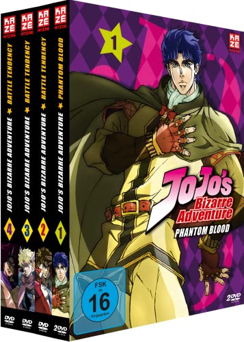 Jojo's Bizarre Adventure - Staffel 1- Gesamtausgabe - Bundle - Vo.1-4 - [DVD] von Crunchyroll