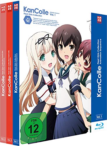 KanColle - Fleet Girls Collection - Gesamtausgabe - Bundle - Vol.1-3 - [Blu-ray] von Crunchyroll