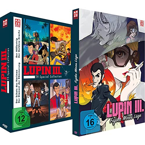 Lupin III. - TV-Special - Collection - [DVD] & Lupin III. - Fujiko Mines Lüge - [DVD] von Crunchyroll