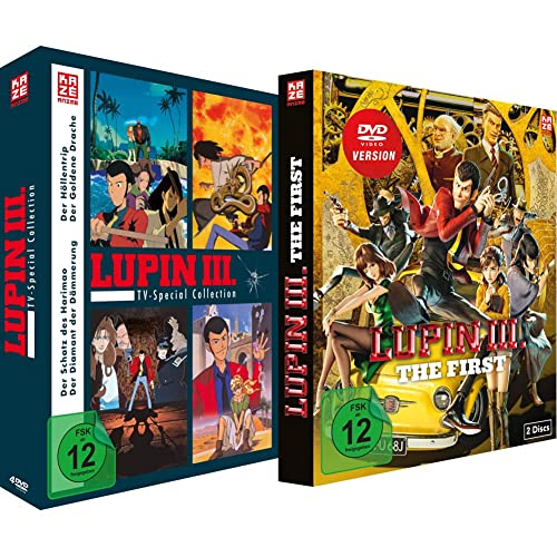Lupin III. - TV-Special - Collection - [DVD] & Lupin III. - The First - The Movie - [DVD] Limited Edition von Crunchyroll