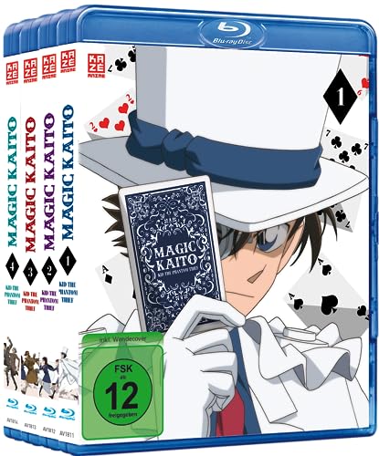 Magic Kaito: Kid the Phantom Thief - Staffel 1 - Gesamtausgabe - Bundle - Vol.1-4 - [Blu-ray] von Crunchyroll