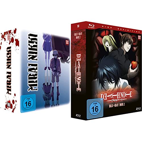 Mirai Nikki - Gesamtausgabe - [Blu-ray] & Death Note - Box 2 - [Blu-ray] von Crunchyroll