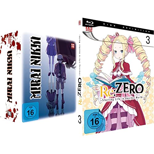 Mirai Nikki - Gesamtausgabe - [Blu-ray] & Re:ZERO: Start Life Another World - Vol.3 - [Blu-ray] von Crunchyroll