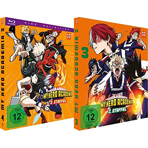 My Hero Academia - Staffel 3 - Vol.4 - [Blu-ray] & My Hero Academia - Staffel 2 - Vol.3 - [Blu-ray] von Crunchyroll
