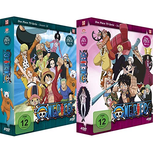 One Piece - TV-Serie - Vol. 25 - [DVD] & One Piece - TV-Serie - Vol. 23 - [DVD] von Crunchyroll