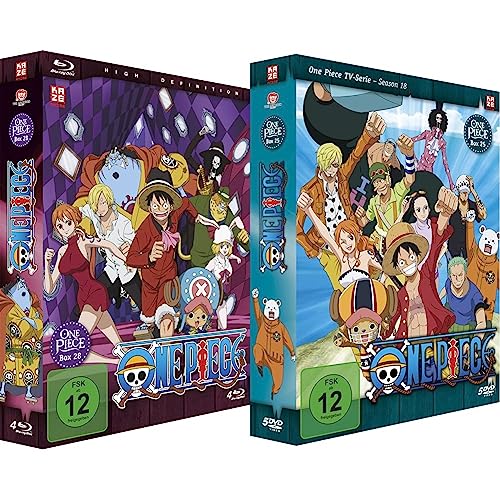 One Piece - TV-Serie - Vol. 28 - [Blu-ray] & One Piece - TV-Serie - Vol. 25 - [DVD] von Crunchyroll