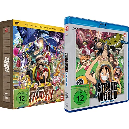 One Piece: Stampede - 13. Film - [Blu-ray & DVD] Collector's Edition & One Piece: Strong World - 10. Film - [Blu-ray] von Crunchyroll
