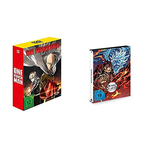 One Punch Man - Staffel 1 - Gesamtausgabe - [DVD] & Demon Slayer - Staffel 1 - Vol.4 - [DVD] von Crunchyroll