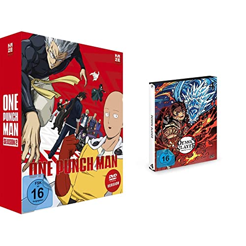 One Punch Man - Staffel 2 - Vol. 1 - [DVD] mit Sammelschuber & Demon Slayer - Staffel 1 - Vol.4 - [DVD] von Crunchyroll