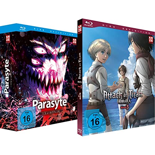 Parasyte -the maxim - Gesamtausgabe - [Blu-ray] & l 3 - Vol.4 - [Blu-ray] von Crunchyroll