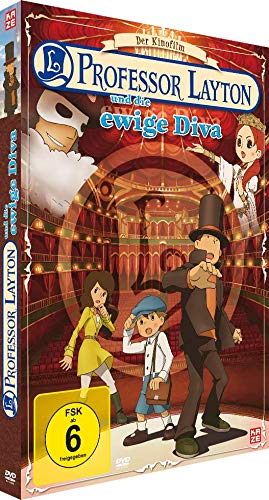 Professor Layton und die ewige Diva - Der Film - [DVD] von Crunchyroll