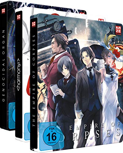 Project Itoh - Gesamtausgabe - Bundle - Vol. 1-3 - [Blu-ray & DVD] Steelbook von Crunchyroll