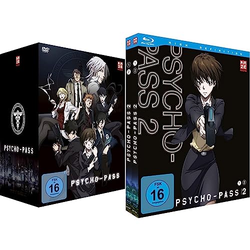 Psycho-Pass - Staffel 1 - Gesamtausgabe - [DVD] & Psycho-Pass - Staffel 2 - Gesamtausgabe - Bundle - Vol.1-2 - [Blu-ray] von Crunchyroll