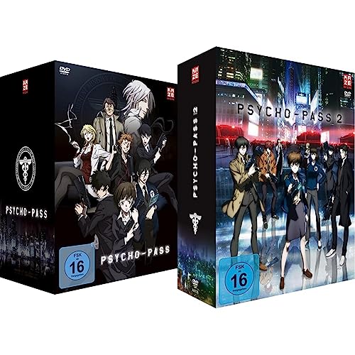 Psycho-Pass - Staffel 1 - Gesamtausgabe - [DVD] & Psycho-Pass - Staffel 2 - Gesamtausgabe - [DVD] von Crunchyroll