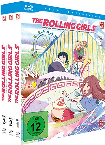 Rolling Girls - Gesamtausgabe - Bundle - Vol.1-3 - [Blu-ray] von Crunchyroll