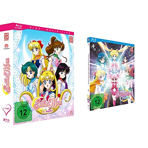 Sailor Moon - Staffel 1 - Gesamtausgabe - [Blu-ray] & Sailor Moon Crystal - Staffel 2 - Vol.2 - Box 4 - [Blu-ray] von Crunchyroll