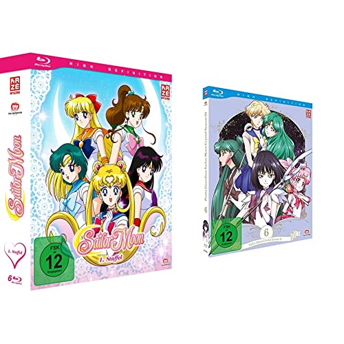 Sailor Moon - Staffel 1 - Gesamtausgabe - [Blu-ray] & Sailor Moon Crystal - Staffel 3 - Vol.2 - Box 6 - [Blu-ray] von Crunchyroll