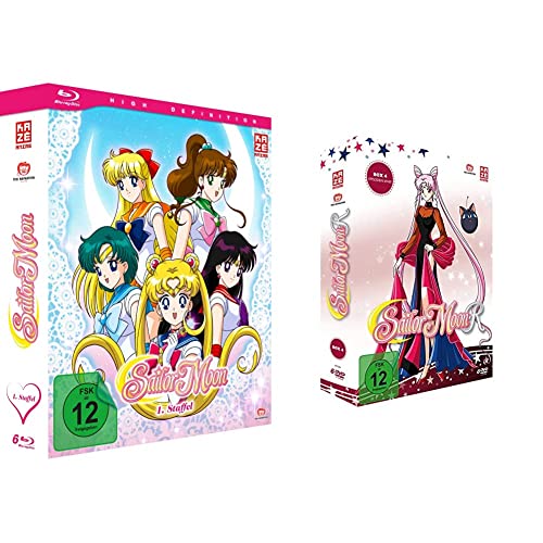 Sailor Moon - Staffel 1 - Gesamtausgabe - [Blu-ray] & Sailor Moon: R - Staffel 2 - Vol.2 - Box 4 - [DVD] von Crunchyroll