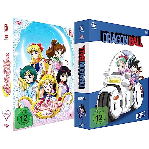 Sailor Moon - Staffel 1 - Gesamtausgabe - [DVD] & Dragonball - TV-Serie - Vol.1 - [DVD] Relaunch von Crunchyroll