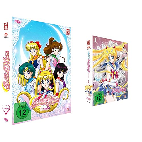 Sailor Moon - Staffel 1 - Gesamtausgabe - [DVD] & Sailor Moon Crystal - Staffel 1 - Vol.1 - Box 1 - [DVD] von Crunchyroll