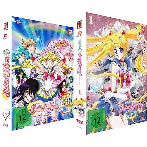 Sailor Moon: S - Staffel 3 - Gesamtausgabe - [DVD] & Sailor Moon Crystal - Staffel 1 - Vol.1 - Box 1 - [DVD] von Crunchyroll
