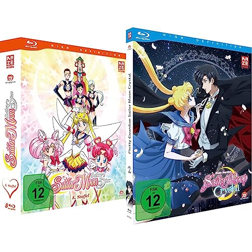 Sailor Moon: Stars - Staffel 5 - Gesamtausgabe - [Blu-ray] & Sailor Moon Crystal - Staffel 1 - Vol.2 - Box 2 - [Blu-ray] von Crunchyroll