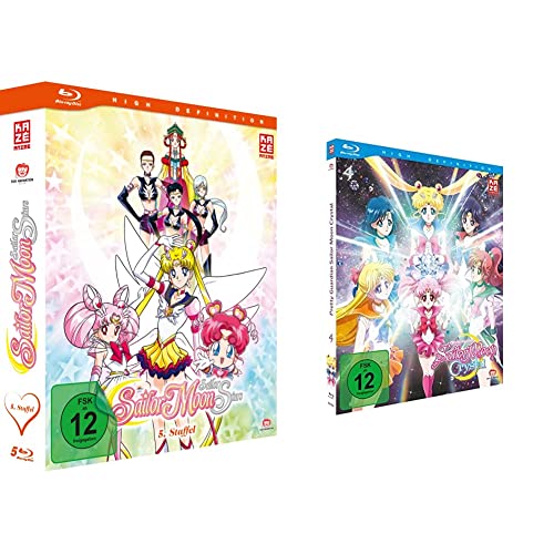Sailor Moon: Stars - Staffel 5 - Gesamtausgabe - [Blu-ray] & Sailor Moon Crystal - Staffel 2 - Vol.2 - Box 4 - [Blu-ray] von Crunchyroll