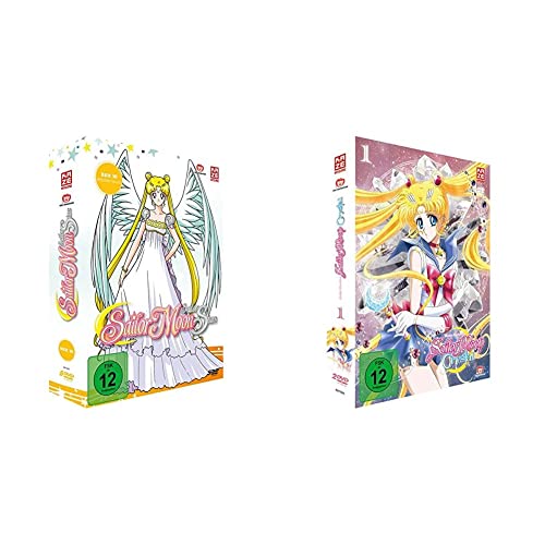 Sailor Moon: Stars - Staffel 5 - Vol.2 - Box 10 - [DVD] & Sailor Moon Crystal - Staffel 1 - Vol.1 - Box 1 - [DVD] von Crunchyroll