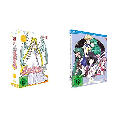 Sailor Moon: Stars - Staffel 5 - Vol.2 - Box 10 - [DVD] & Sailor Moon Crystal - Staffel 3 - Vol.2 - Box 6 - [Blu-ray] von Crunchyroll