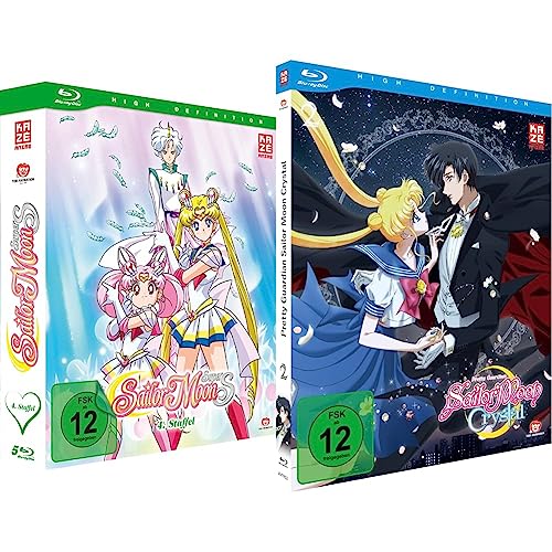 Sailor Moon: Super S - Staffel 4 - Gesamtausgabe - [Blu-ray] & Sailor Moon Crystal - Staffel 1 - Vol.2 - Box 2 - [Blu-ray] von Crunchyroll