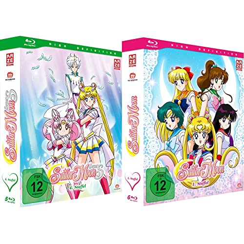 Sailor Moon: Super S - Staffel 4 - Gesamtausgabe - [Blu-ray] & Sailor Moon - Staffel 1 - Gesamtausgabe - [Blu-ray] von Crunchyroll