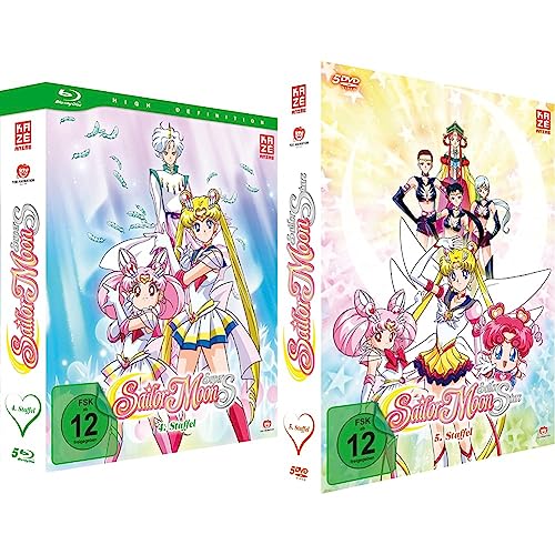 Sailor Moon: Super S - Staffel 4 - Gesamtausgabe - [Blu-ray] & Sailor Moon: Stars - Staffel 5 - Gesamtausgabe - [DVD] von Crunchyroll