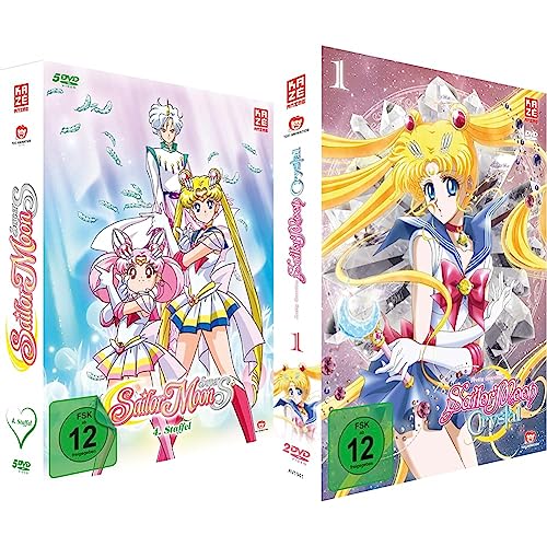 Sailor Moon: Super S - Staffel 4 - Gesamtausgabe - [DVD] & Sailor Moon Crystal - Staffel 1 - Vol.1 - Box 1 - [DVD] von Crunchyroll