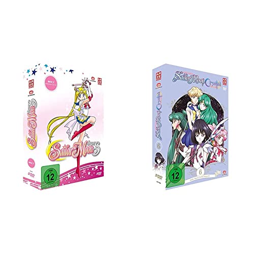 Sailor Moon: Super S - Staffel 4 - Vol.1 - Box 7 - [DVD] & Sailor Moon Crystal - Staffel 3 - Vol.2 - Box 6 - [DVD] von Crunchyroll