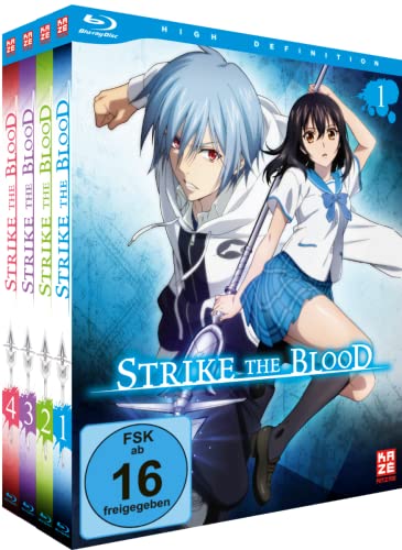 Strike the Blood - Staffel 1 - Gesamtausgabe - Bundle - Vol.1-4 - [Blu-ray] von Crunchyroll