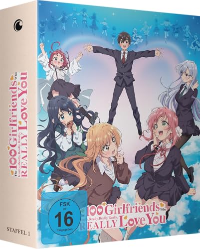 The 100 Girlfriends Who Really Really Really Really REALLY Love you - Staffel 1 - Vol. 1 - [DVD] mit Sammelschuber von Crunchyroll