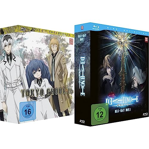 Tokyo Ghoul: re - Staffel 3 - Gesamtausgabe - Box 1 - [Blu-ray] & Death Note - Box 1 - [Blu-ray] von Crunchyroll