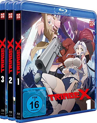 Triage X - Gesamtausgabe - Bundle - Vol.1-3 - [Blu-ray] von Crunchyroll