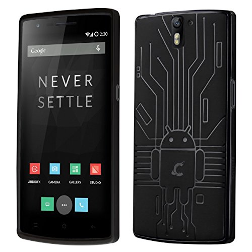 Cruzerlite Compatible with OnePlus One hülle Bugdroid Soft TPU Schutzhülle für OnePlus One Cover schwarz Cruzerlite Compatible with OnePlus One hülle Bugdroid Soft TPU Schutzhülle für OnePlus One Cover schwarz von Cruzerlite