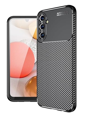 Cruzerlite Compatible with Samsung Galaxy A25 5G hülle, Carbon Fiber Texture Design Shock Absorption Schutzhülle Compatible Samsung Galaxy A25 5G hülle (2023) (Carbon Black) von Cruzerlite