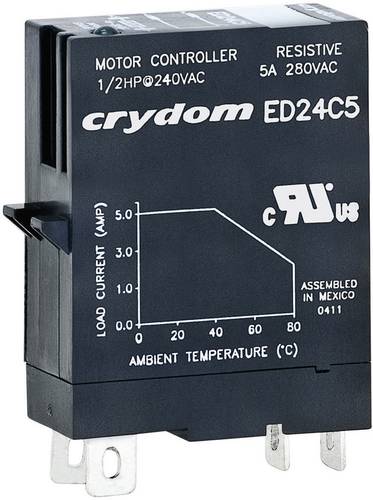 Crydom Halbleiterrelais ED06D5 5A Schaltspannung (max.): 48 V/DC Nullspannungsschaltend 1St. von Crydom