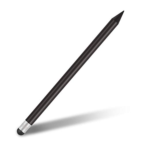 Cryfokt Stylus-Stift, Doppelklick, Exquisites Design, Weich Genug, Stylus-Touch-Stift für Smartphones für die Meisten Tablets mit Kapazitivem Bildschirm (Schwarz) von Cryfokt