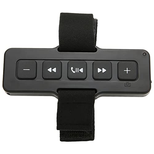 Drahtlose Bluetooth-Fernbedienung, Wearable Bluetooth 5.0 Fern wasserdichte Medien mit Handgelenk Gurt, Remote Selfie-Steuerung, Anruf Beantworter, Kontroll Musik, Kamera von Cryfokt